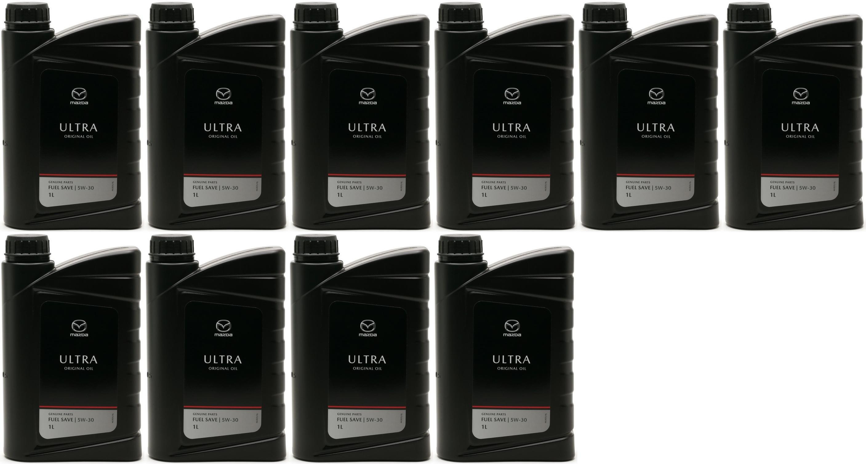 Original Mazda Ultra 5W-30 Motoröl 10x 1l = 10 Liter