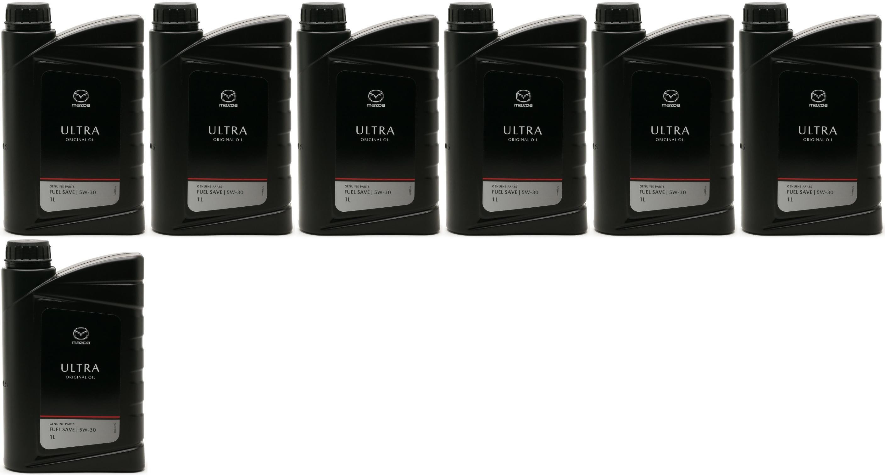 Original Mazda Ultra 5W-30 Motoröl 7x 1l = 7 Liter