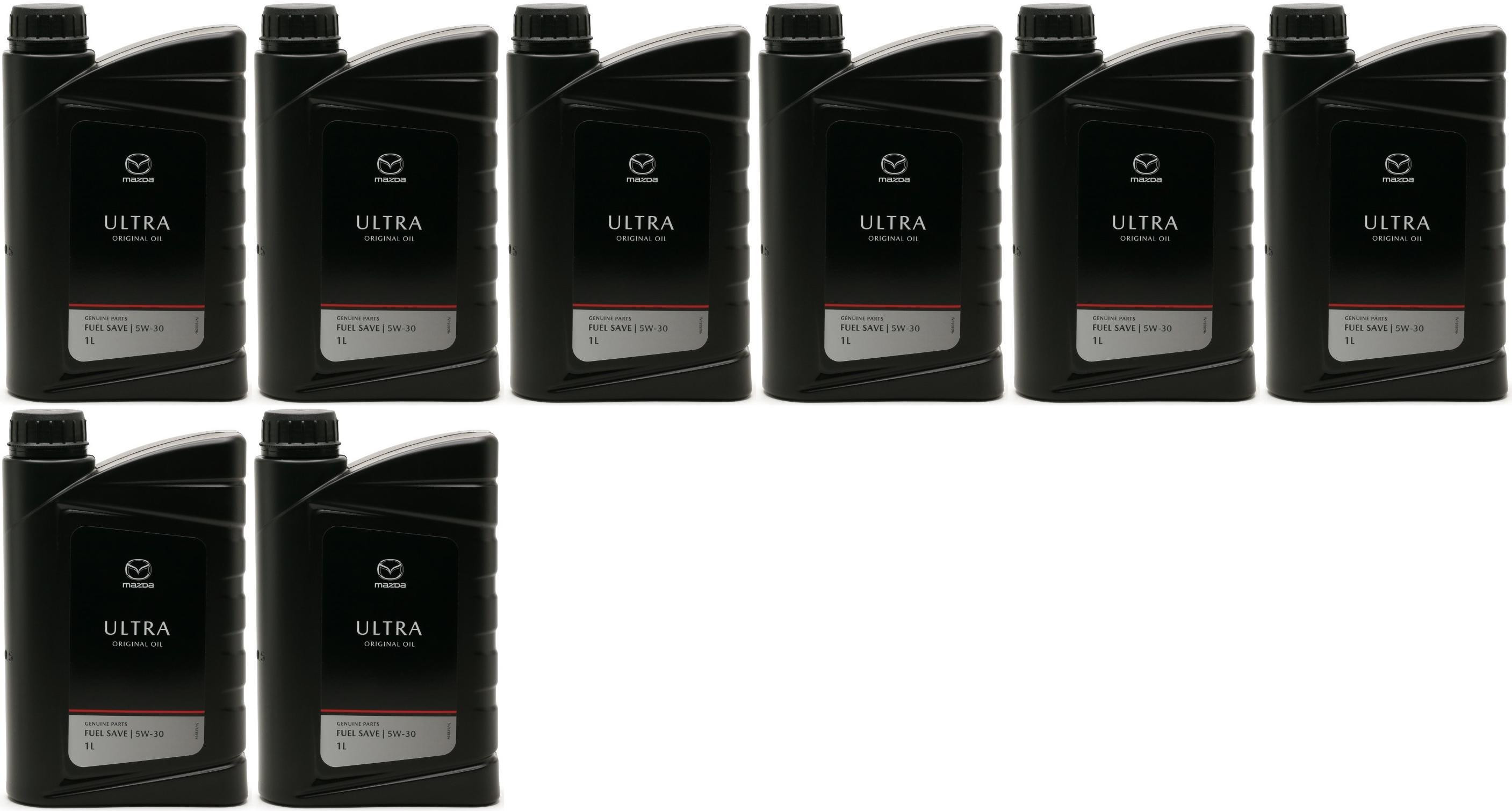 Original Mazda Ultra 5W-30 Motoröl 8x 1l = 8 Liter