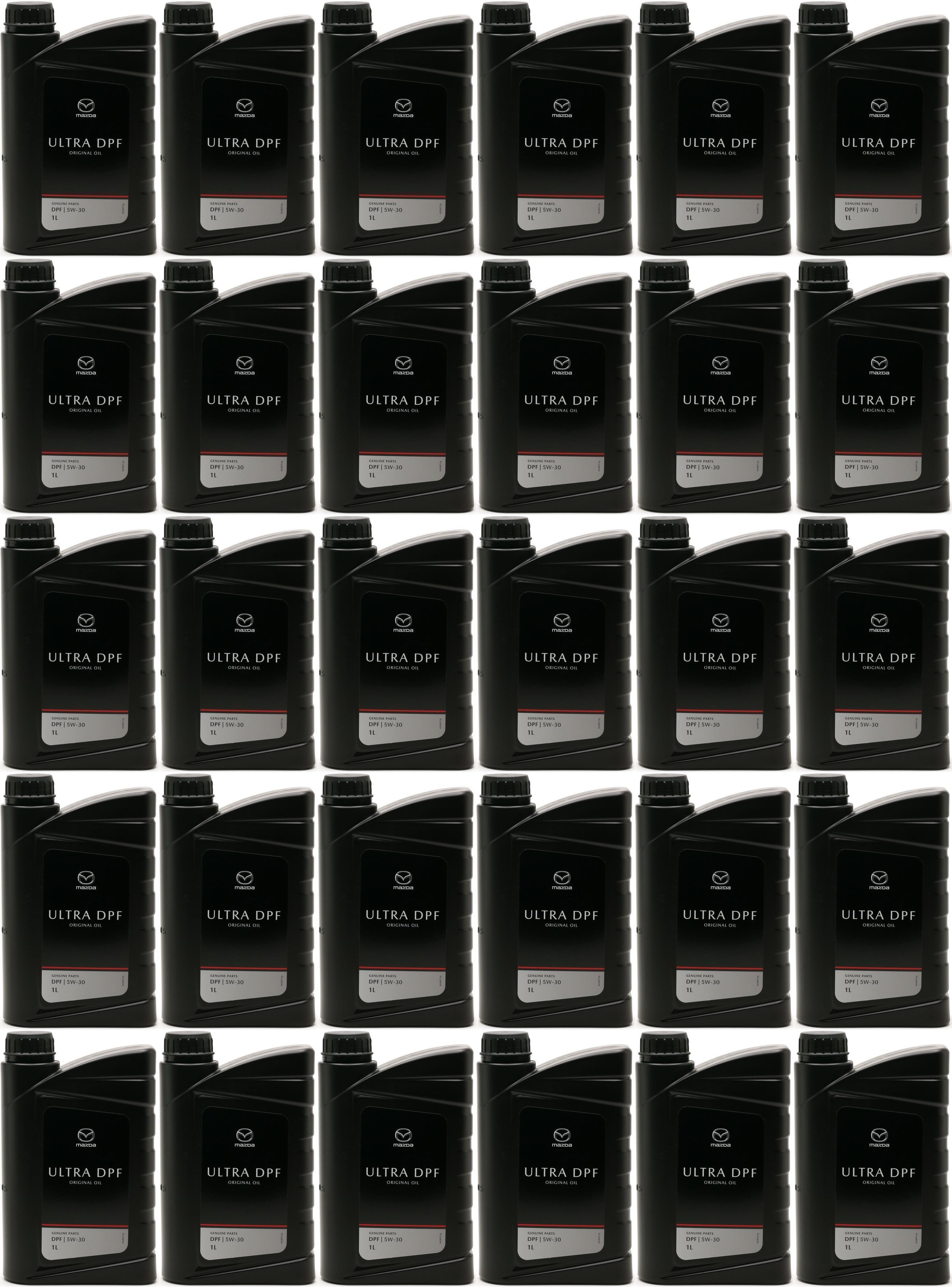 Original Mazda Ultra DPF 5W-30 Motoröl 30x 1l = 30 Liter