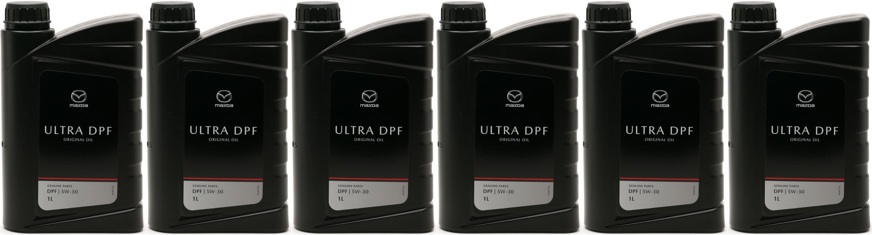 Original Mazda Ultra DPF 5W-30 Motoröl 6x 1l = 6 Liter