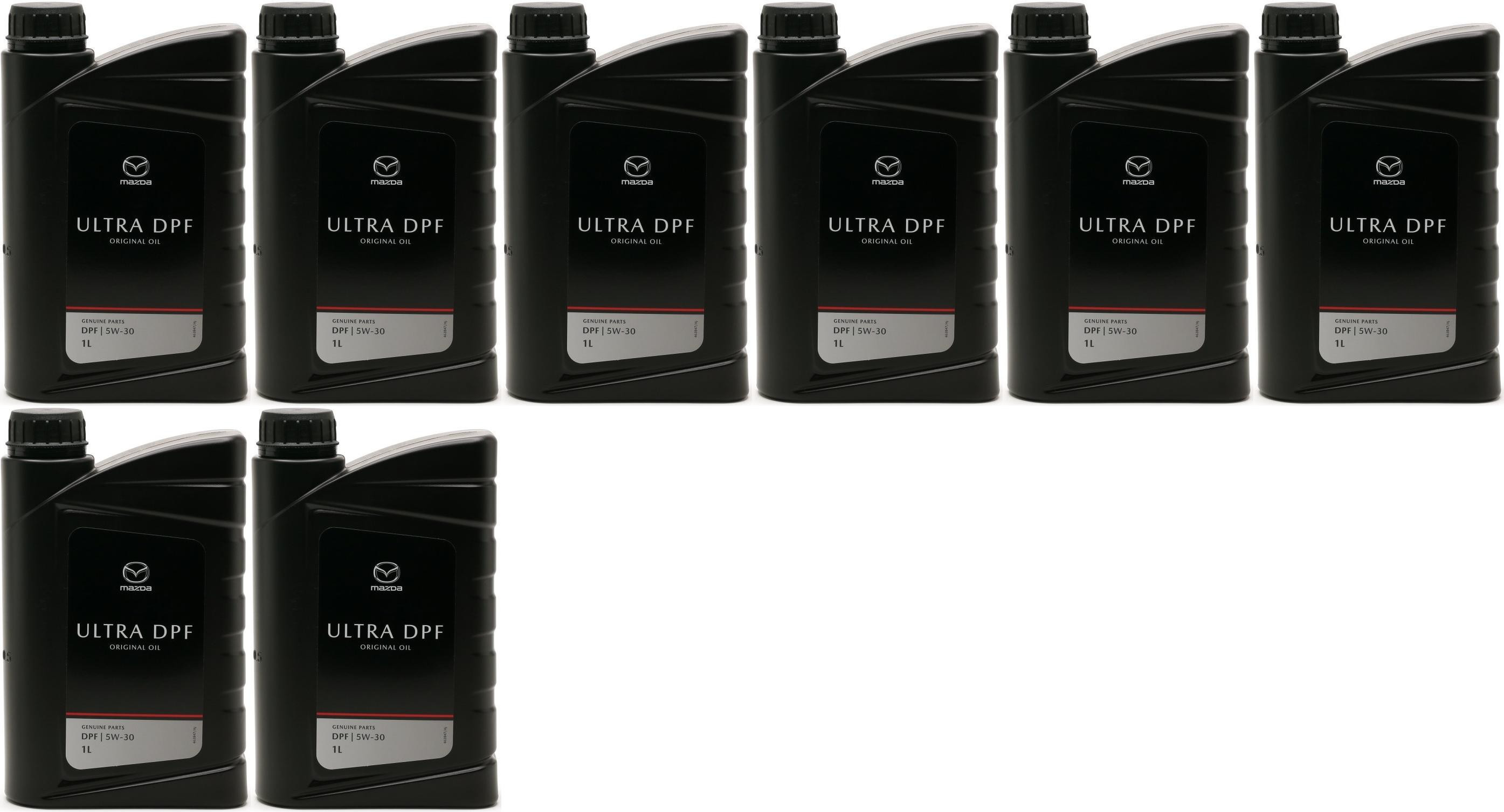 Original Mazda Ultra DPF 5W-30 Motoröl 8x 1l = 8 Liter