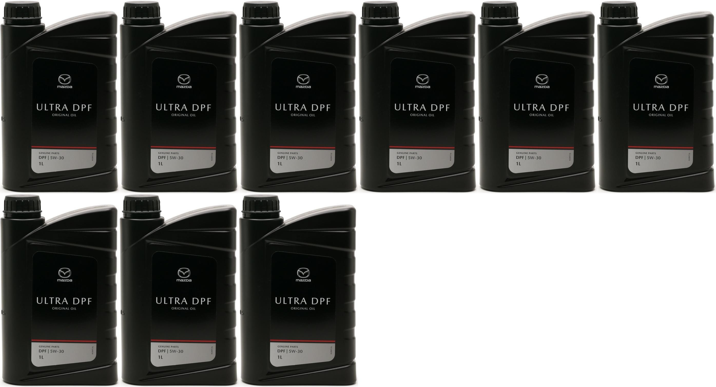 Original Mazda Ultra DPF 5W-30 Motoröl 9x 1l = 9 Liter