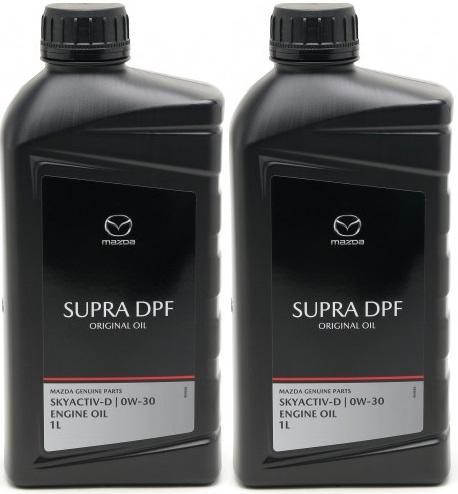 Original Mazda Oil DPF Supra 0W-30 Motoröl 2x 1l = 2 Liter
