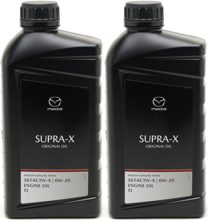 Original Mazda Oil Supra 0W-20 Motoröl 2x 1l = 2 Liter