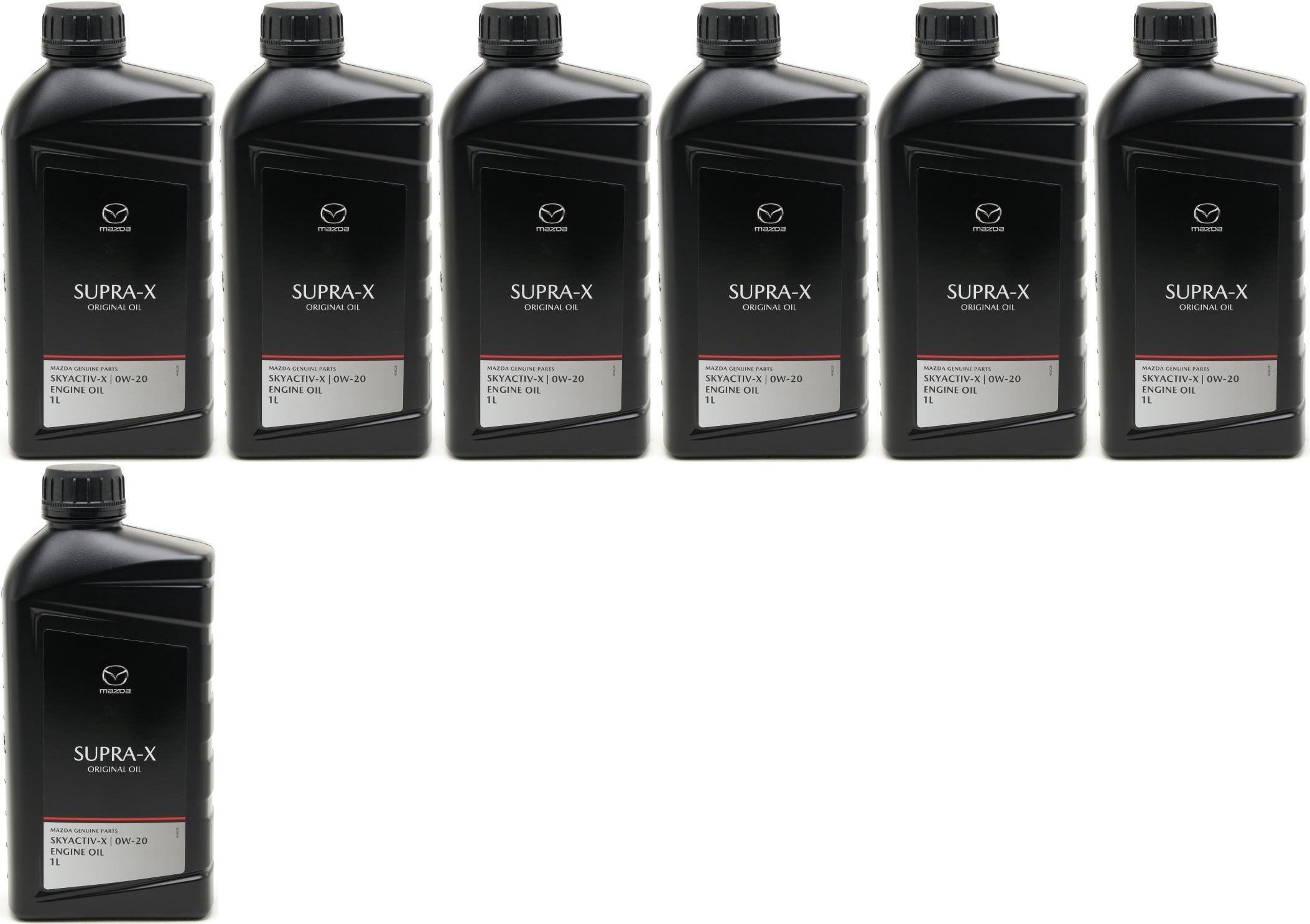 Original Mazda Oil Supra 0W-20 Motoröl 7x 1l = 7 Liter