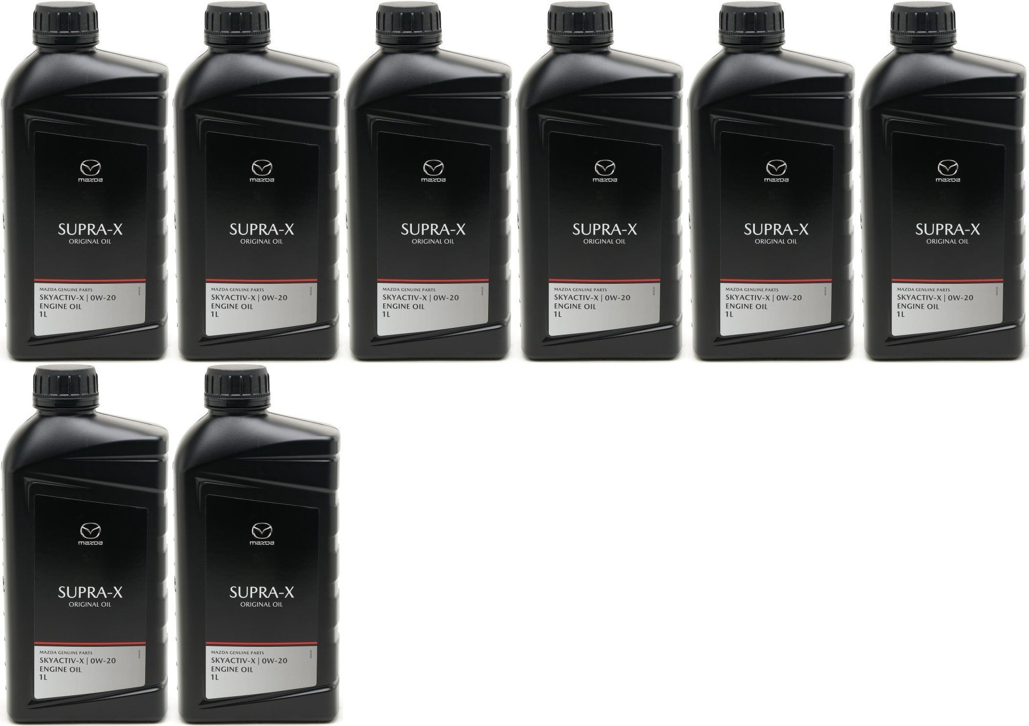 Original Mazda Oil Supra 0W-20 Motoröl 8x 1l = 8 Liter