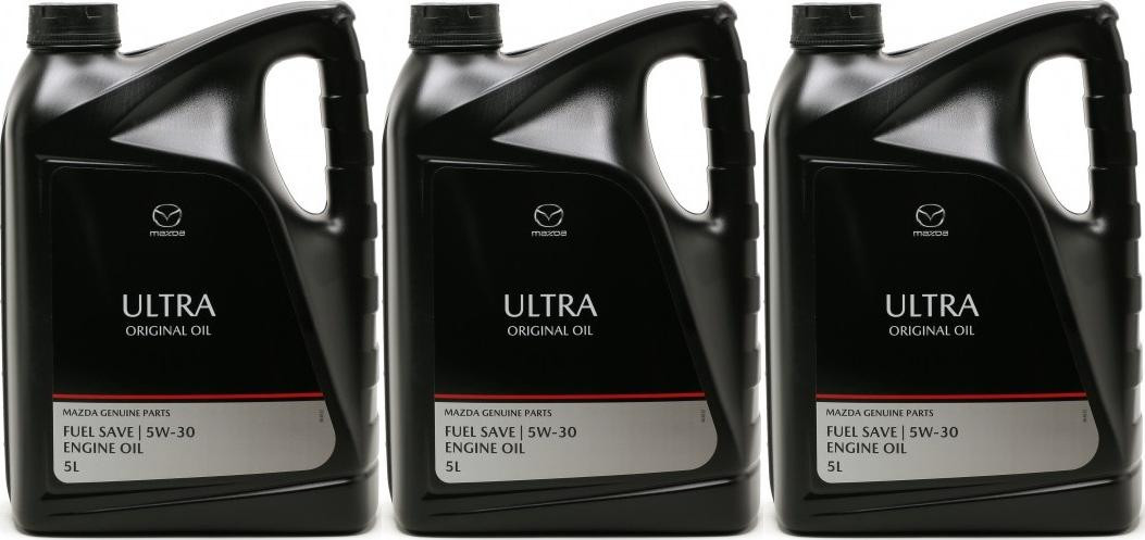 Original Mazda Ultra 5W-30 Motoröl 3x 5 = 15 Liter