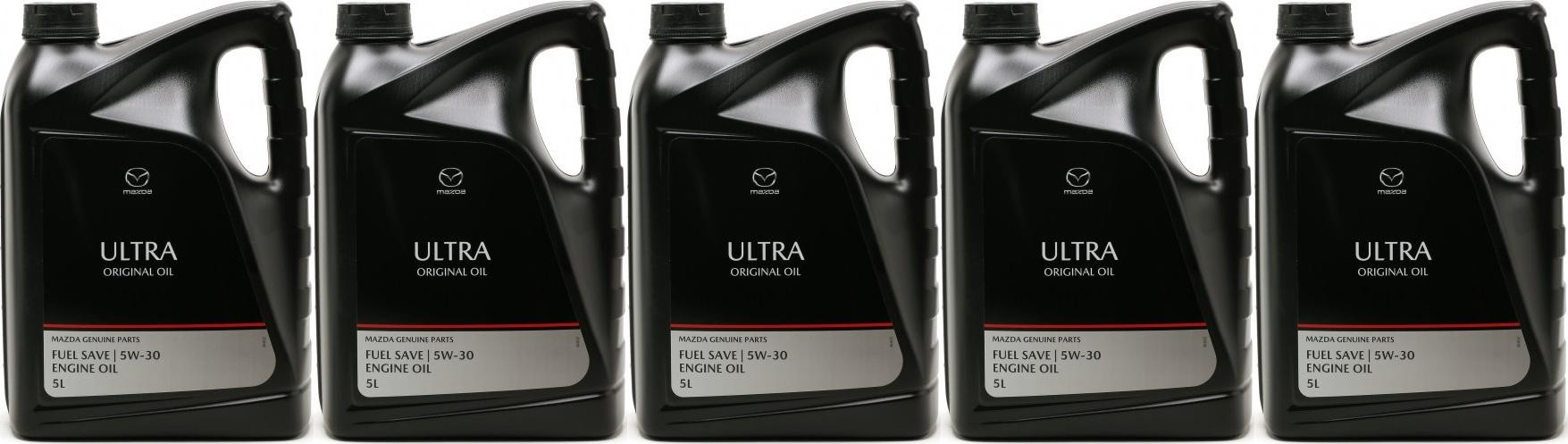 Original Mazda Ultra 5W-30 Motoröl 5x 5 = 25 Liter