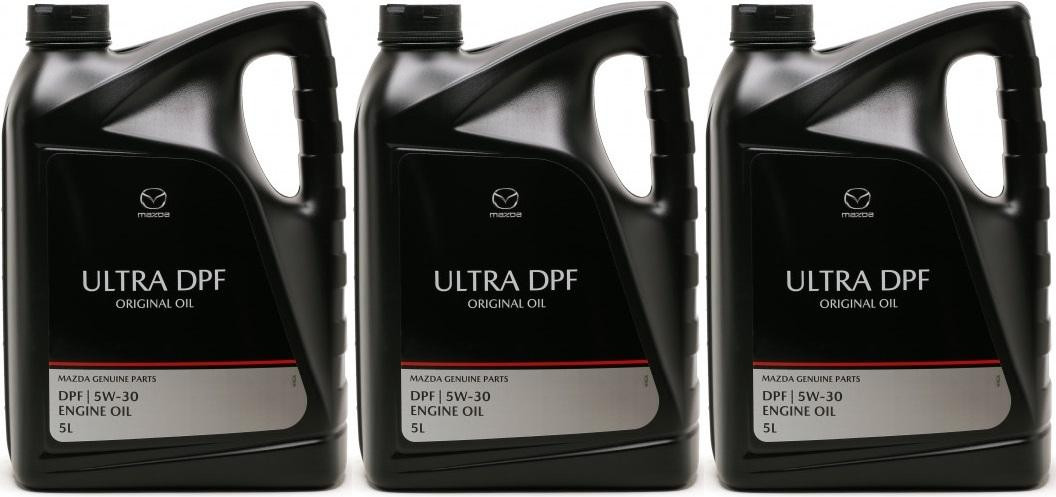 Original Mazda Ultra DPF 5W-30 Motoröl 3x 5 = 15 Liter