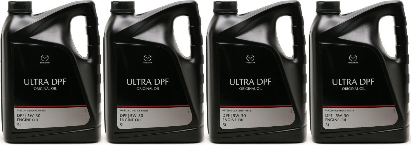 Original Mazda Ultra DPF 5W-30 Motoröl 4x 5 = 20 Liter