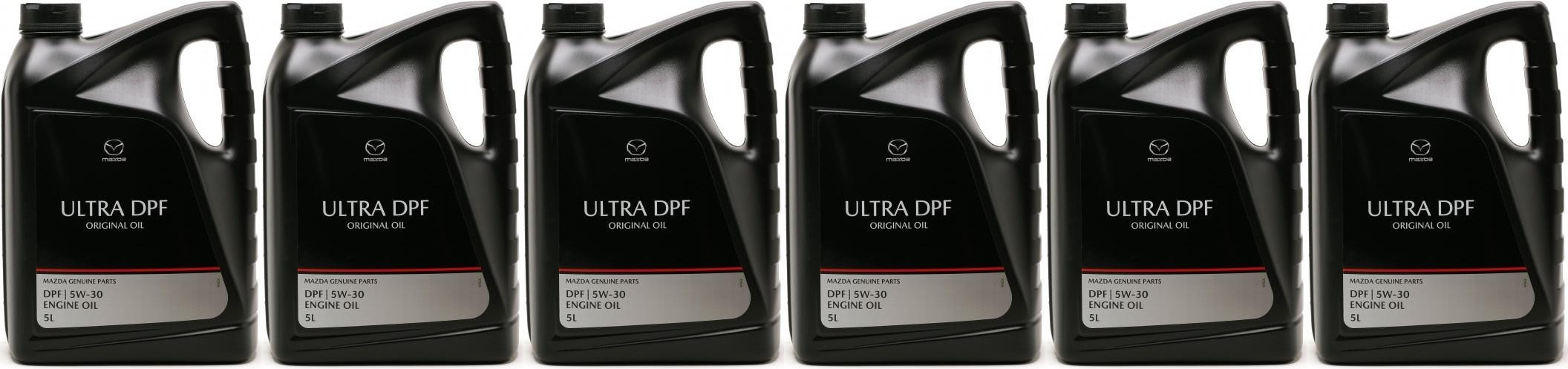 Original Mazda Ultra DPF 5W-30 Motoröl 6x 5 = 30 Liter