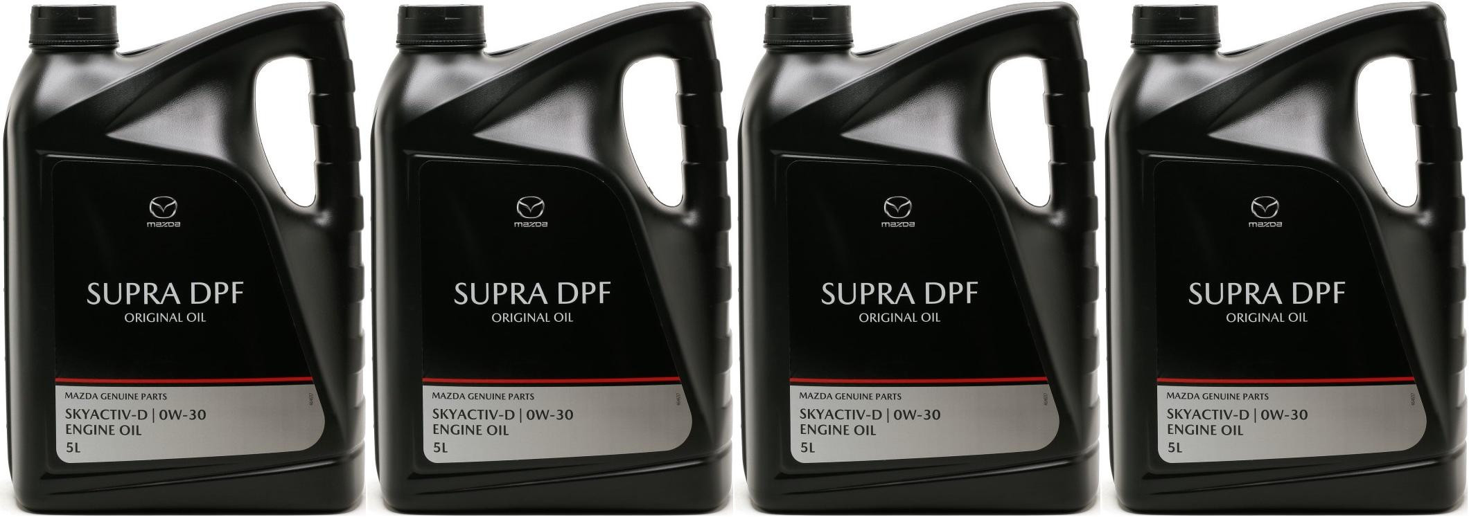 Original Mazda Oil DPF Supra 0W-30 Motoröl 4x 5 = 20 Liter
