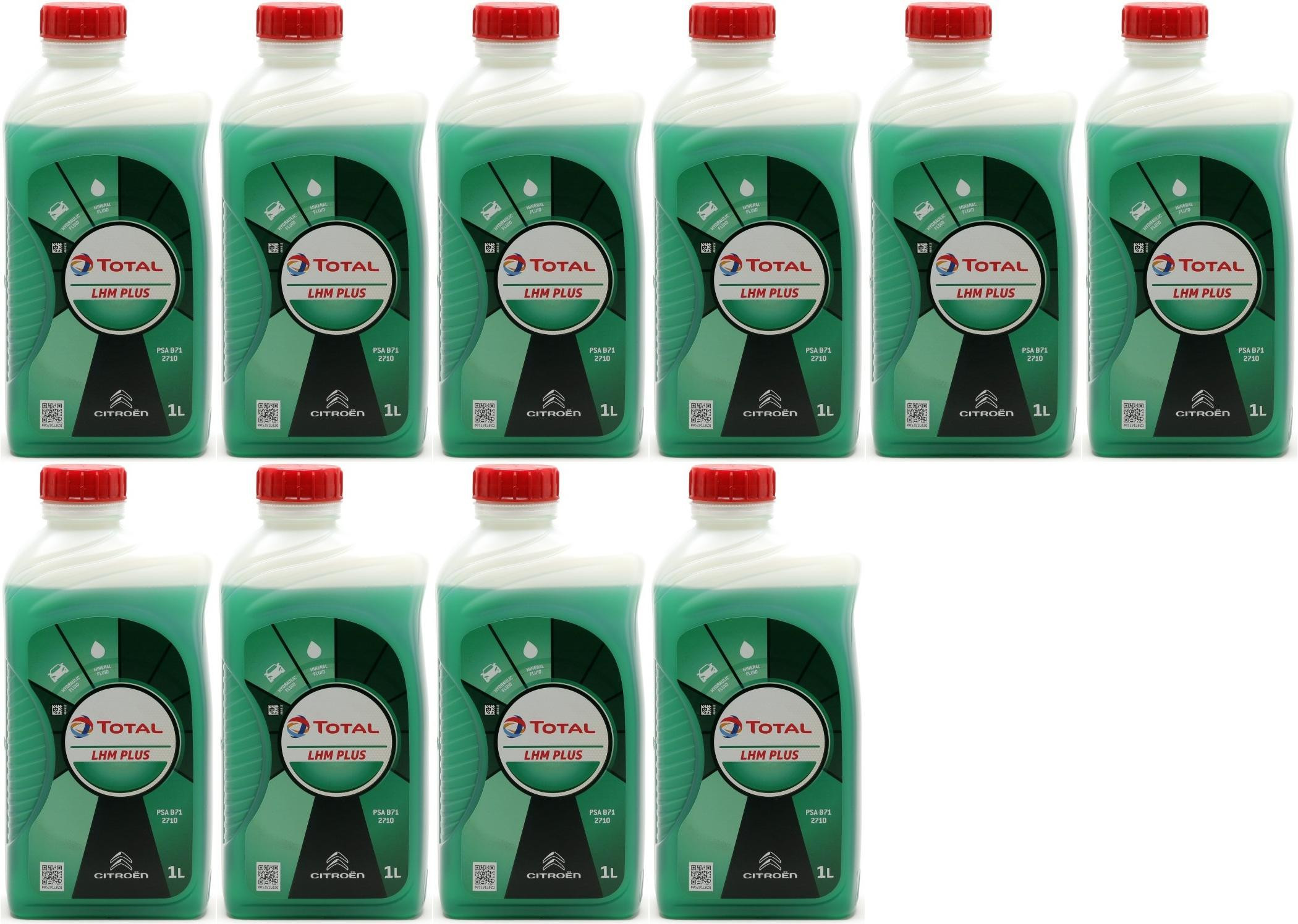 Total LHM Plus Hydrauliköl 10x 1l = 10 Liter