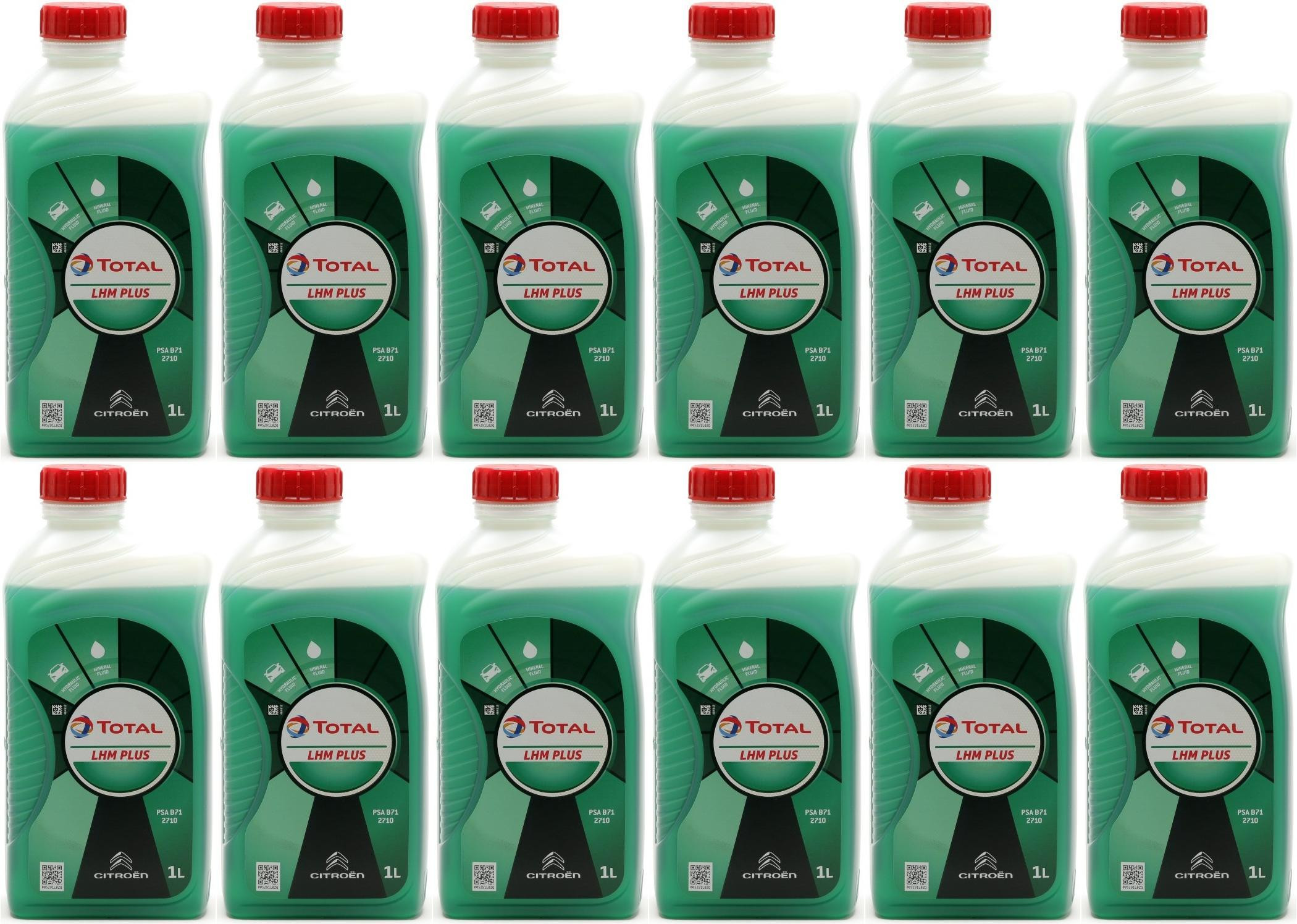 Total LHM Plus Hydrauliköl 12x 1l = 12 Liter