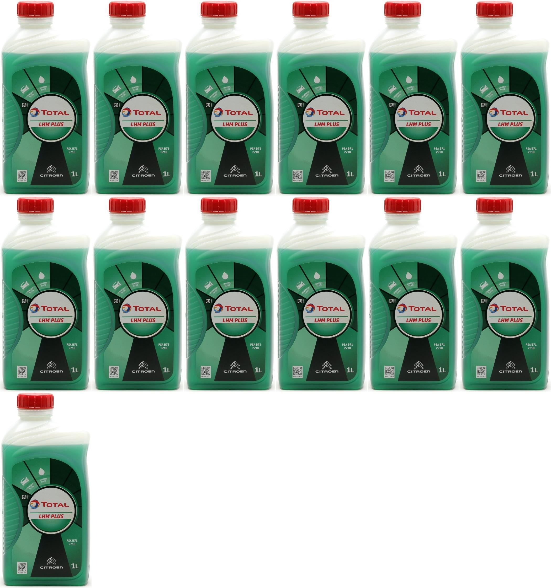 Total LHM Plus Hydrauliköl 13x 1l = 13 Liter