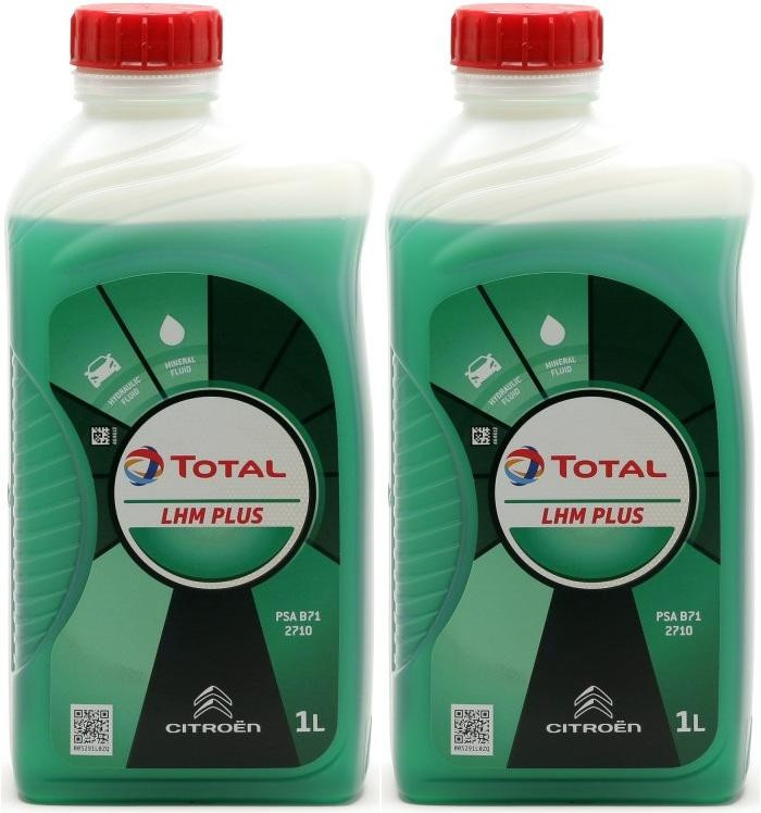 Total LHM Plus Hydrauliköl 2x 1l = 2 Liter