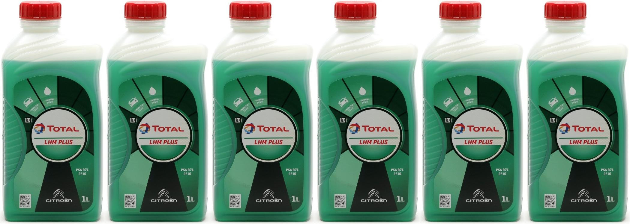 Total LHM Plus Hydrauliköl 6x 1l = 6 Liter