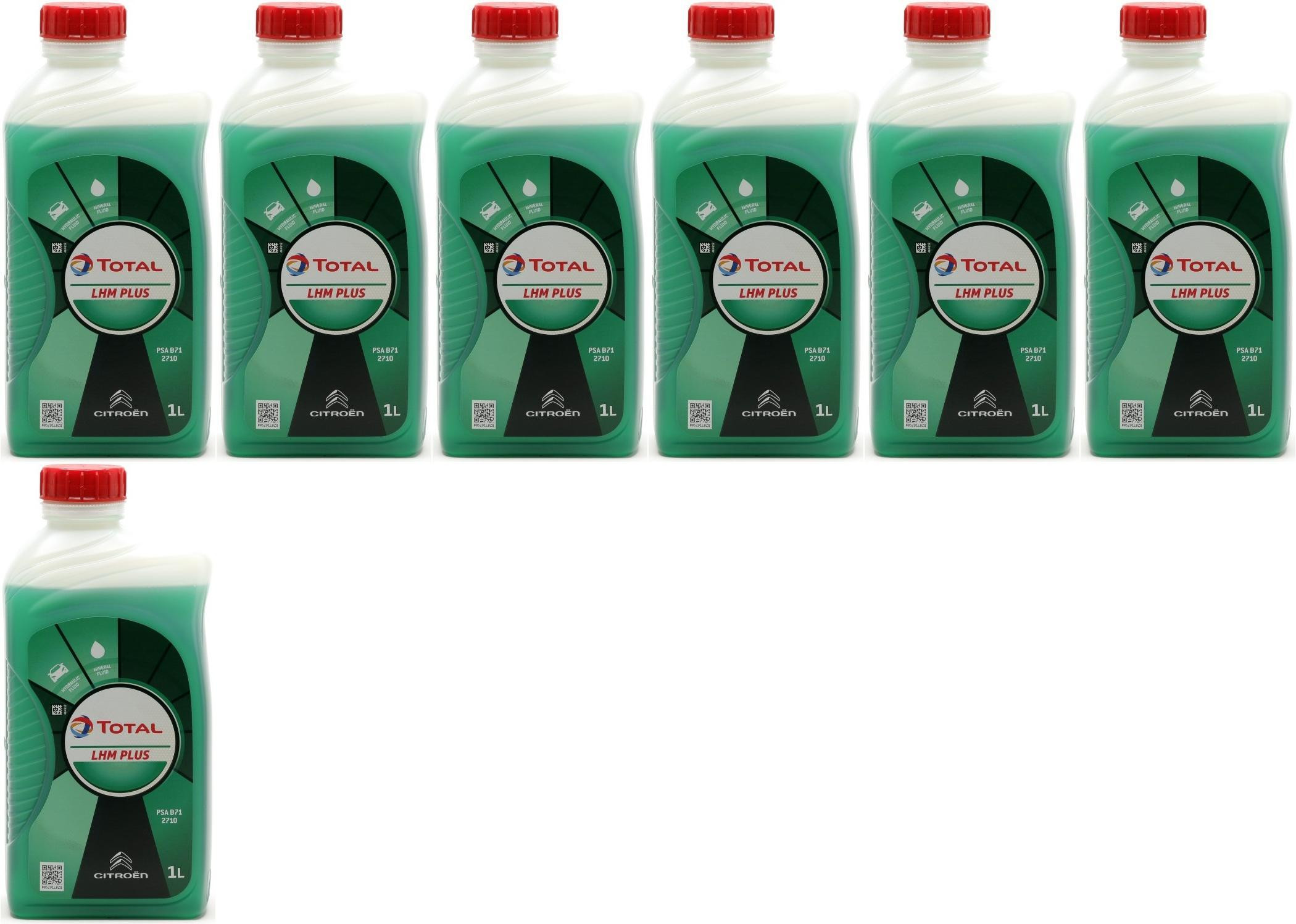 Total LHM Plus Hydrauliköl 7x 1l = 7 Liter