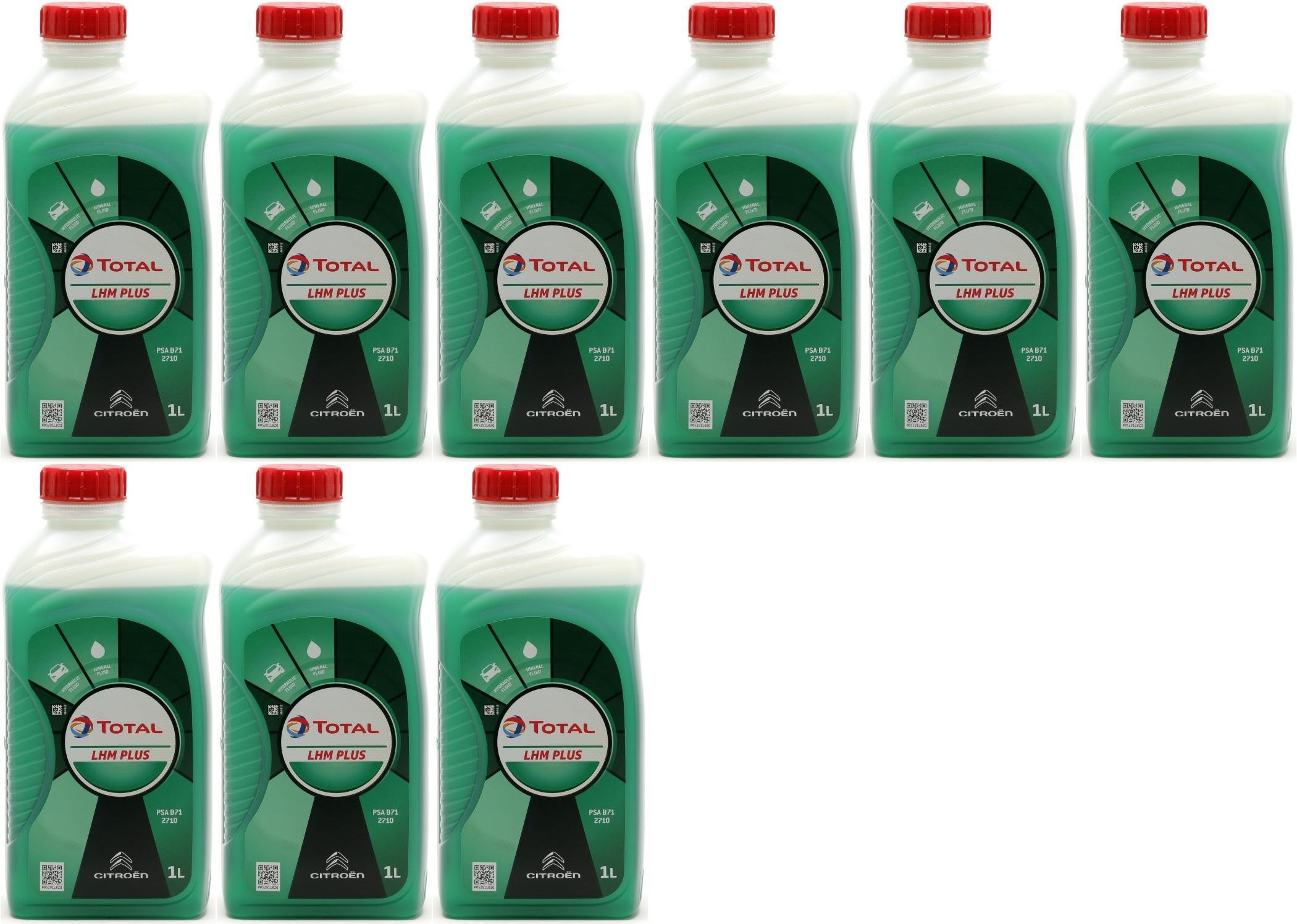 Total LHM Plus Hydrauliköl 9x 1l = 9 Liter