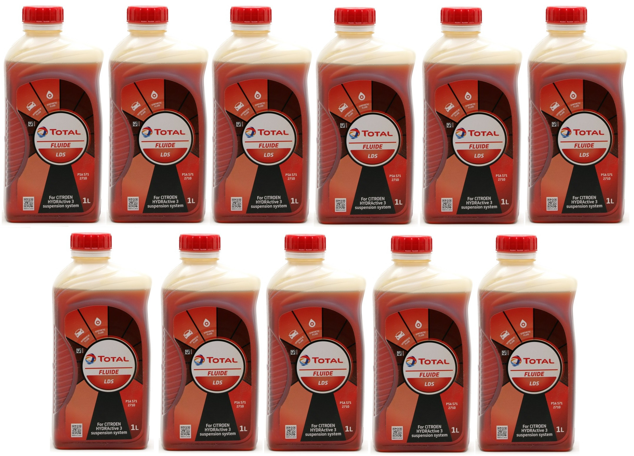 Total Fluide LDS Hydrauliköl 11x 1l = 11 Liter