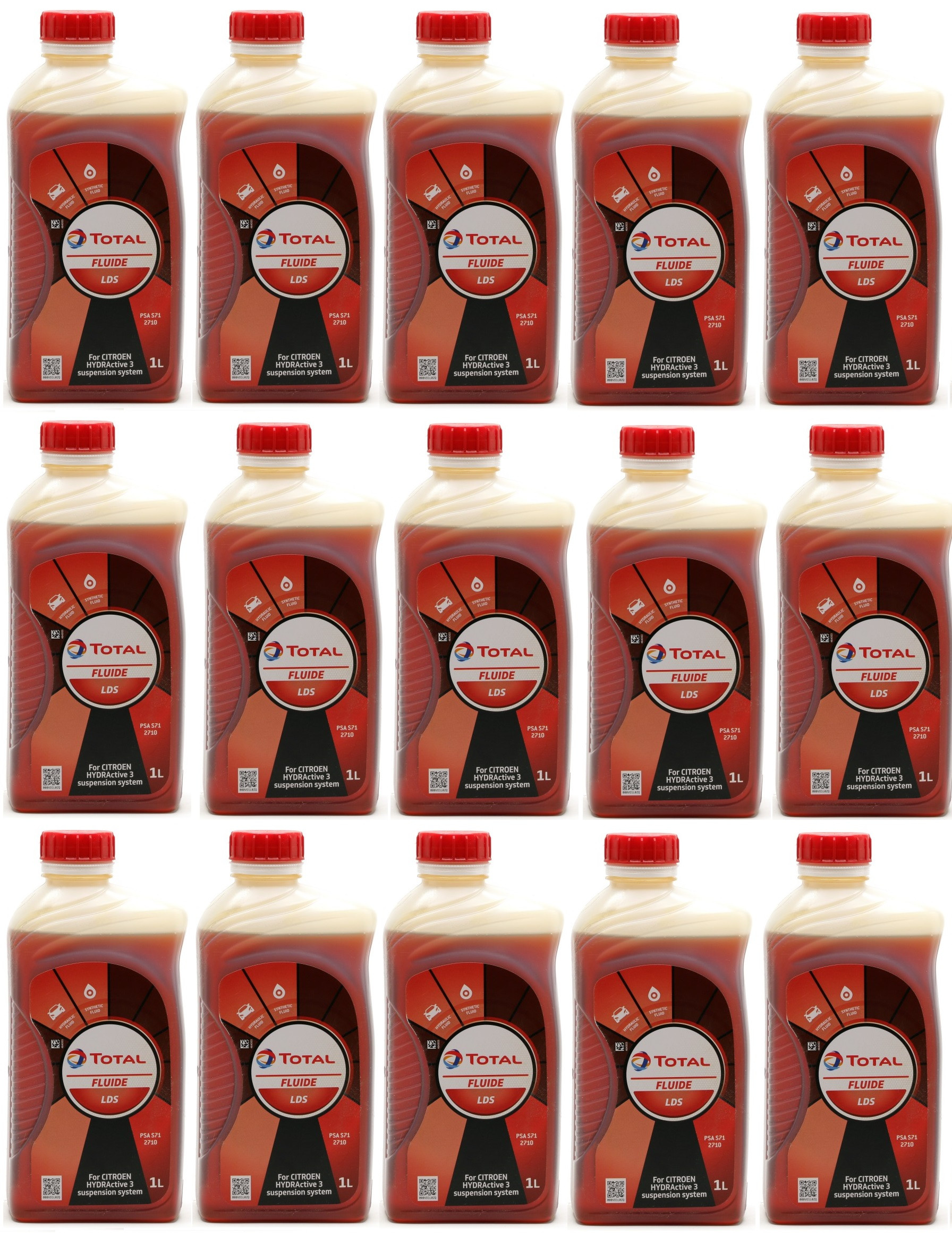 Total Fluide LDS Hydrauliköl 15x 1l = 15 Liter