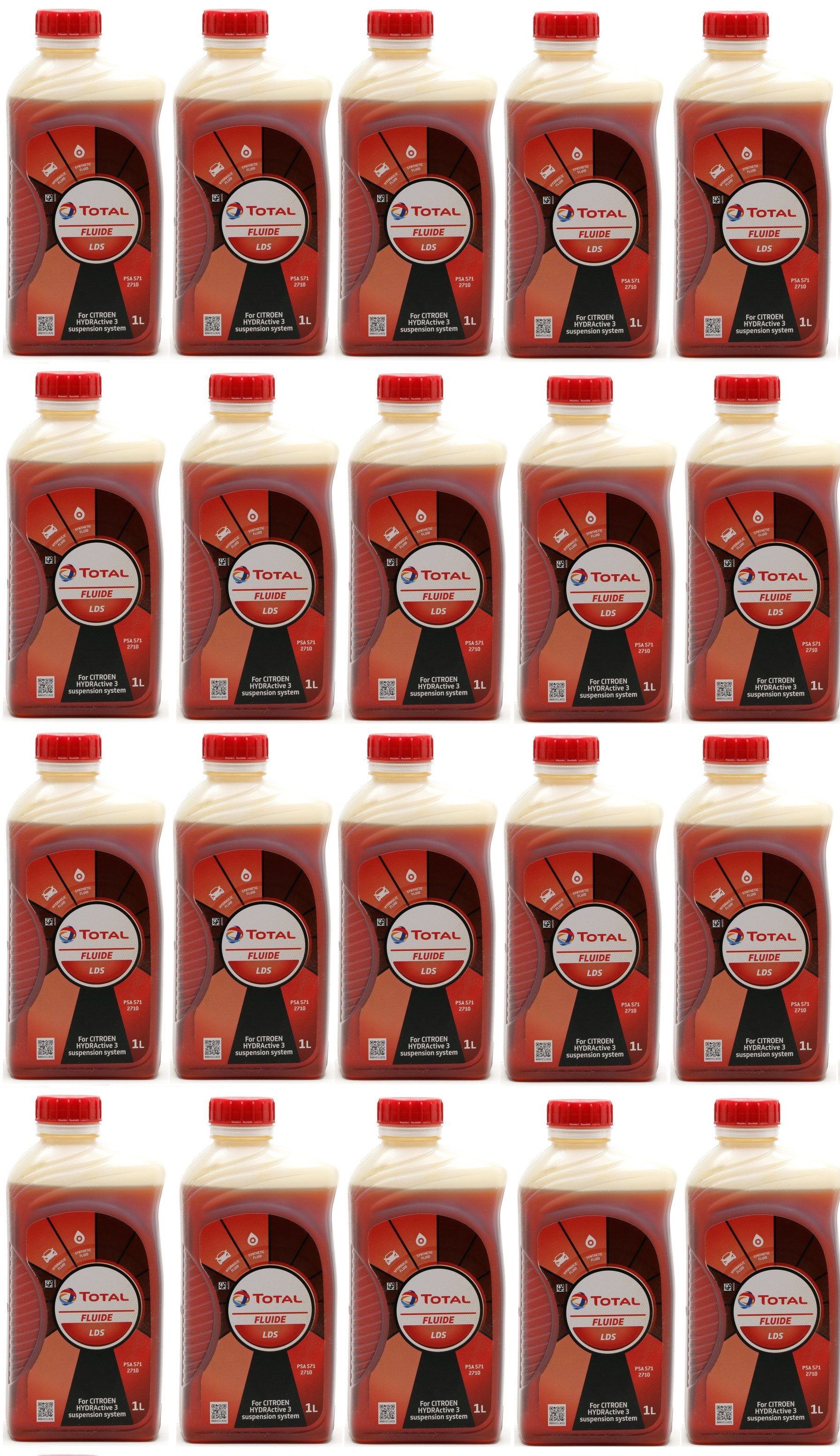 Total Fluide LDS Hydrauliköl 20x 1l = 20 Liter