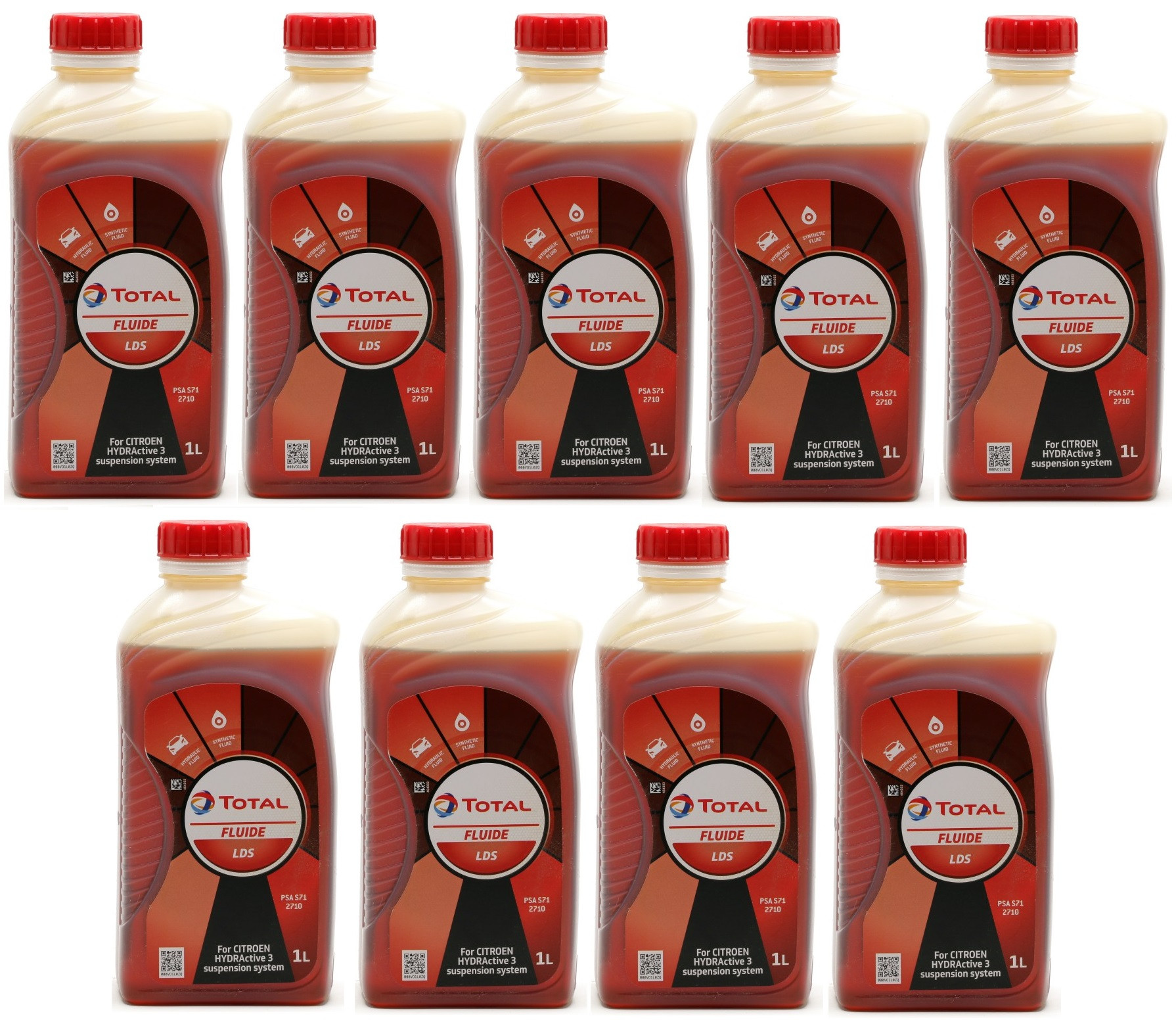 Total Fluide LDS Hydrauliköl 9x 1l = 9 Liter