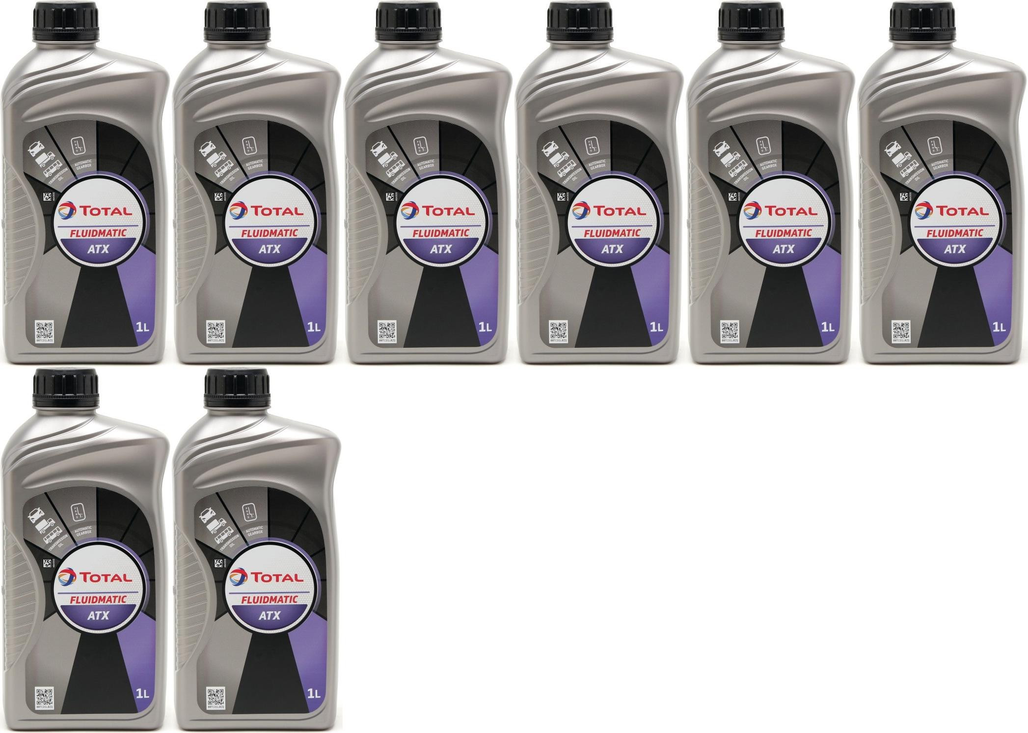Total Fluide ATX Automatikgetriebeöl 8x 1l = 8 Liter