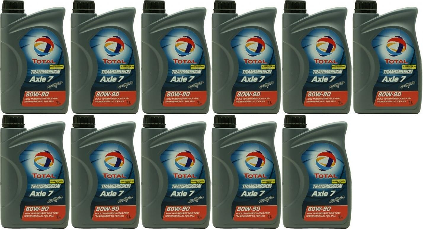 Total Transmission Axle 7 80W-90 Universal Getriebeöl 11x 1l = 11 Liter