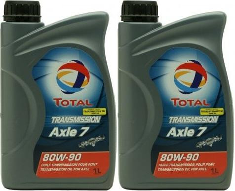 Total Transmission Axle 7 80W-90 Universal Getriebeöl 2x 1l = 2 Liter