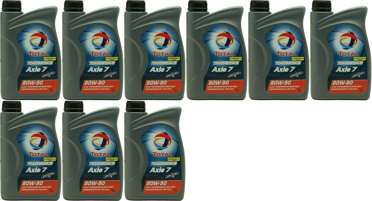 Total Transmission Axle 7 80W-90 Universal Getriebeöl 9x 1l = 9 Liter