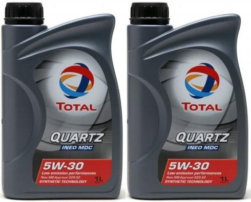 Total Quartz INEO MDC 5W-30 Motoröl 2x 1l = 2 Liter