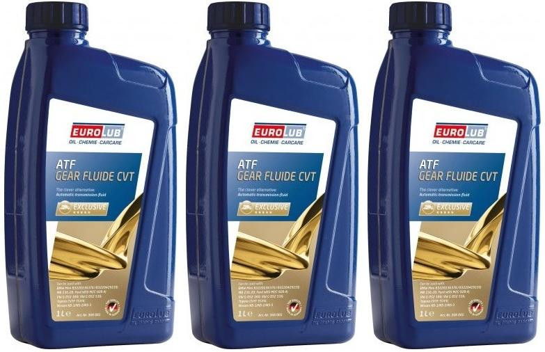 EUROLUB GEAR FLUIDE CVT 3x 1l = 3 Liter