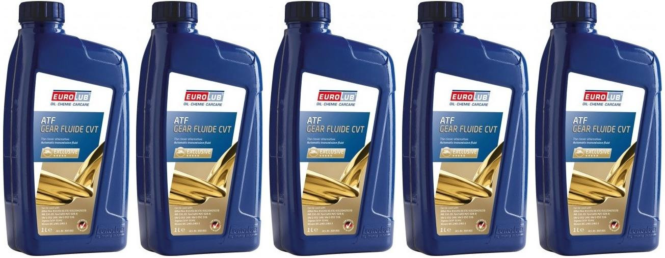 EUROLUB GEAR FLUIDE CVT 5x 1l = 5 Liter
