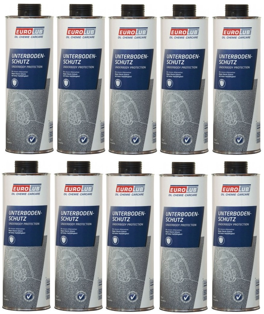 EUROLUB Unterbodenschutz 10x 1l = 10 Liter