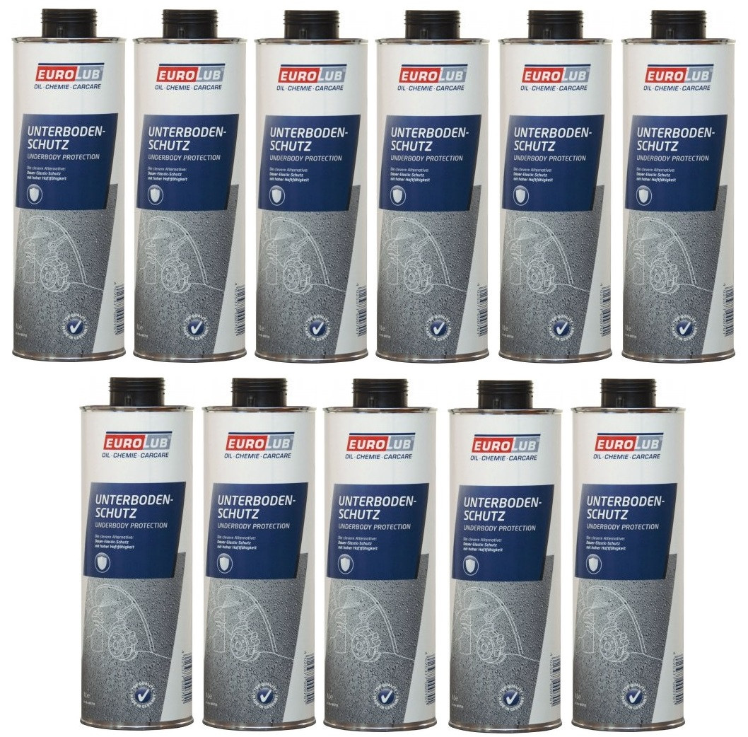 EUROLUB Unterbodenschutz 11x 1l = 11 Liter