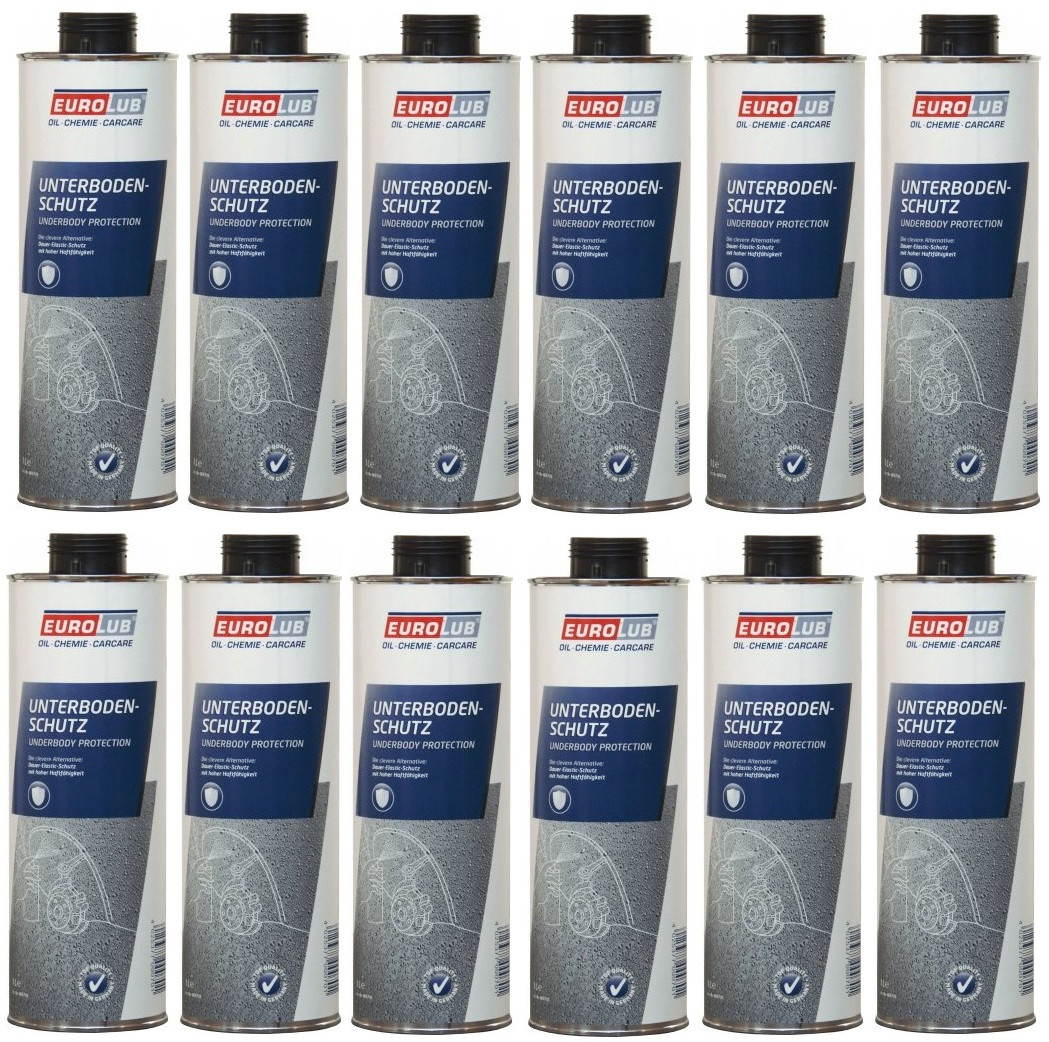 EUROLUB Unterbodenschutz 12x 1l = 12 Liter
