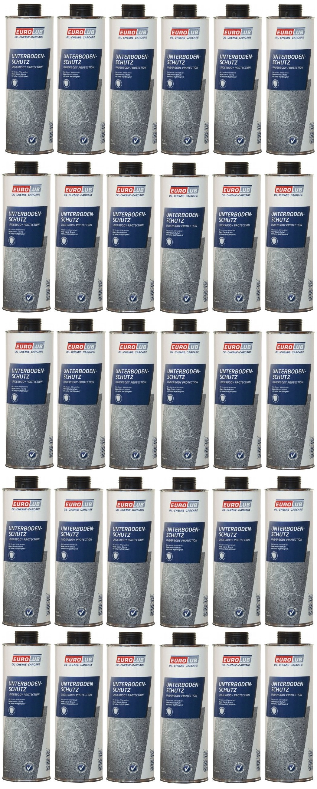 EUROLUB Unterbodenschutz 30x 1l = 30 Liter