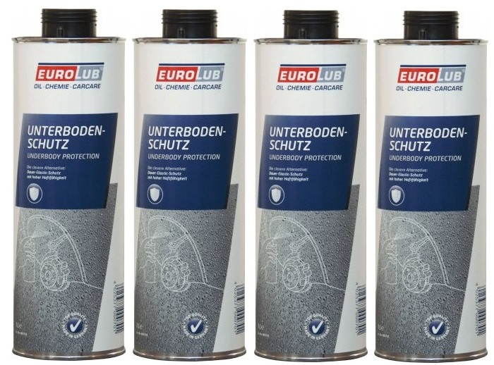 EUROLUB Unterbodenschutz 4x 1l = 4 Liter