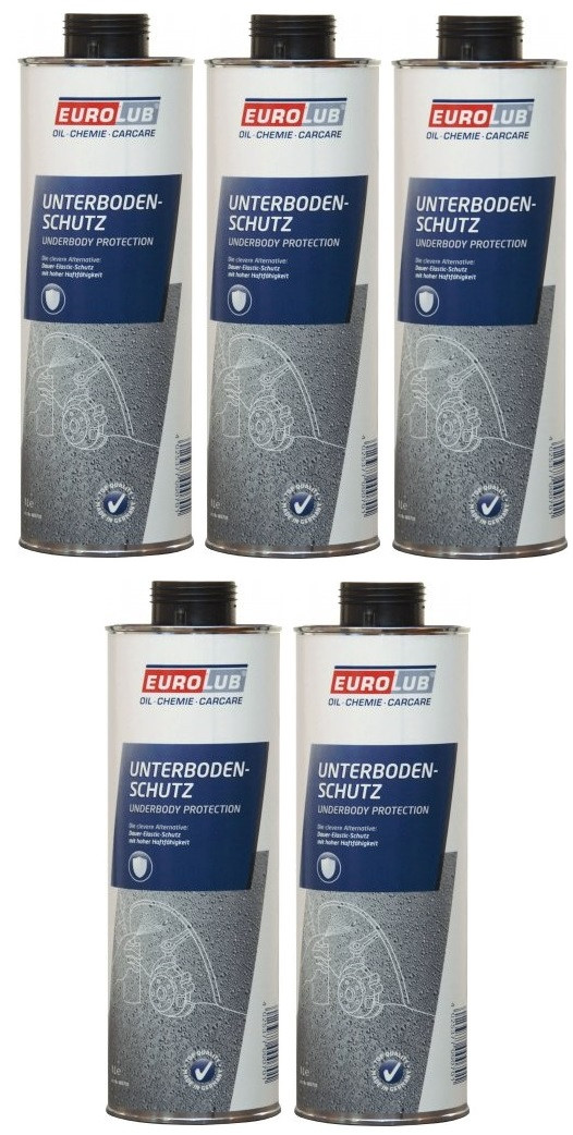 EUROLUB Unterbodenschutz 5x 1l = 5 Liter
