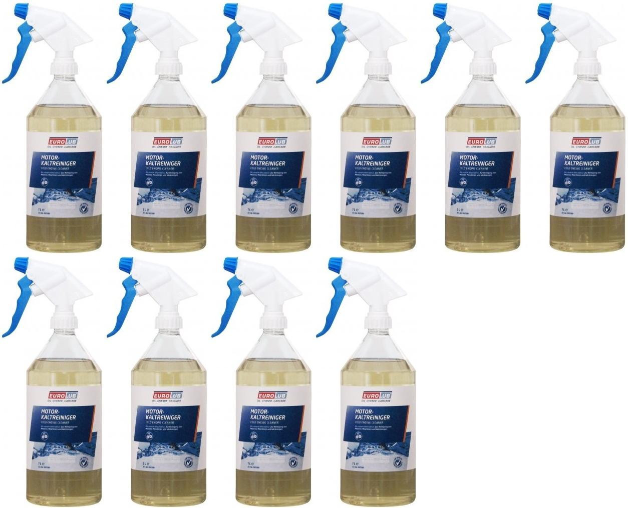 EUROLUB Motorkaltreiniger 10x 1l = 10 Liter