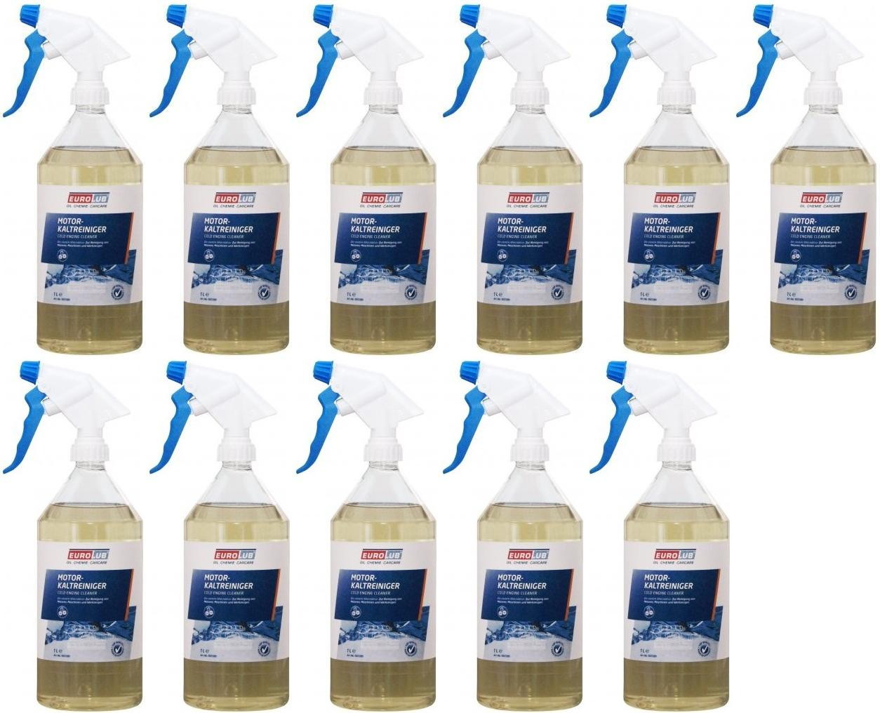EUROLUB Motorkaltreiniger 11x 1l = 11 Liter