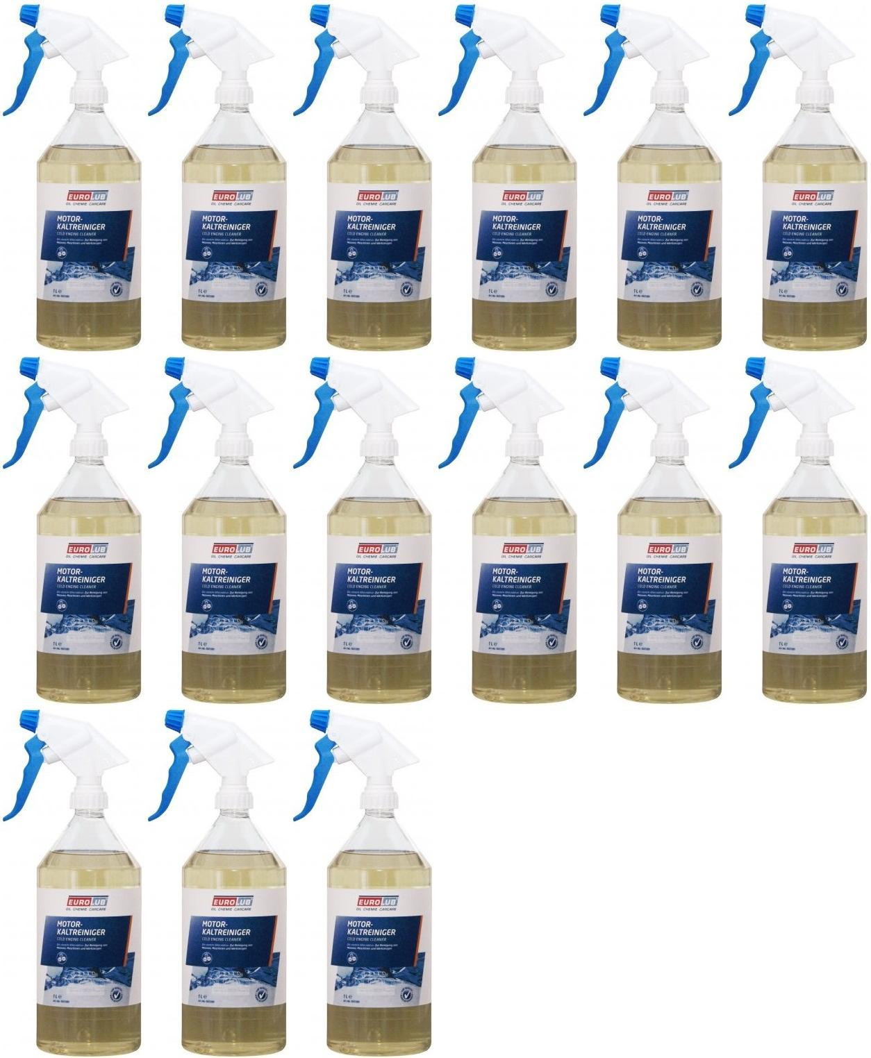 EUROLUB Motorkaltreiniger 15x 1l = 15 Liter