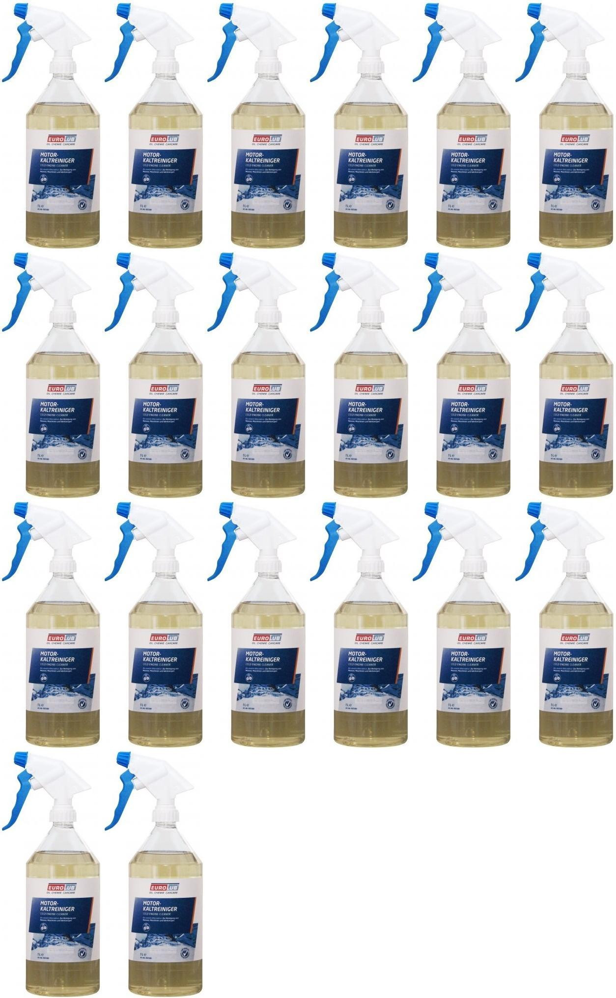 EUROLUB Motorkaltreiniger 20x 1l = 20 Liter