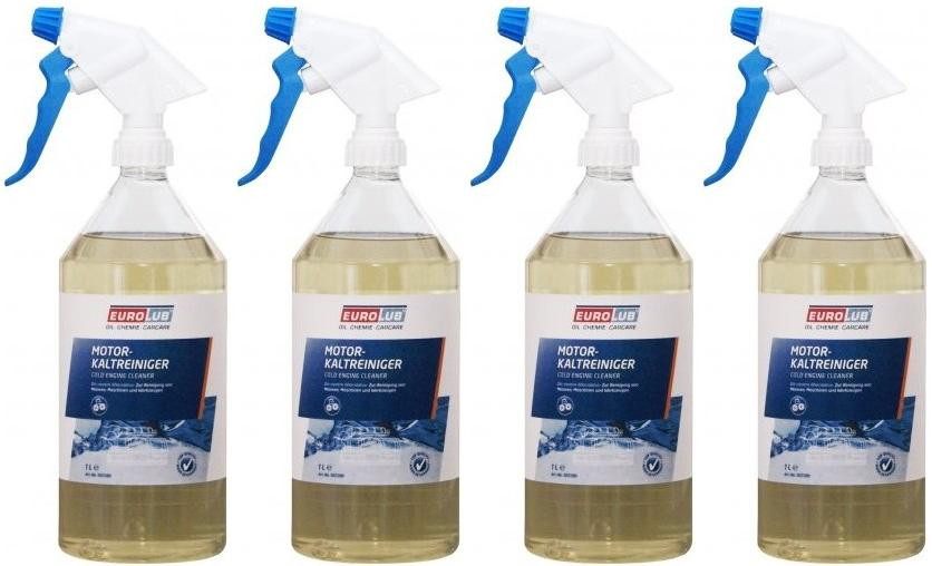 EUROLUB Motorkaltreiniger 4x 1l = 4 Liter