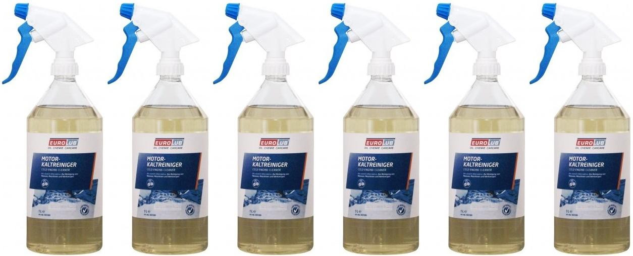 EUROLUB Motorkaltreiniger 6x 1l = 6 Liter