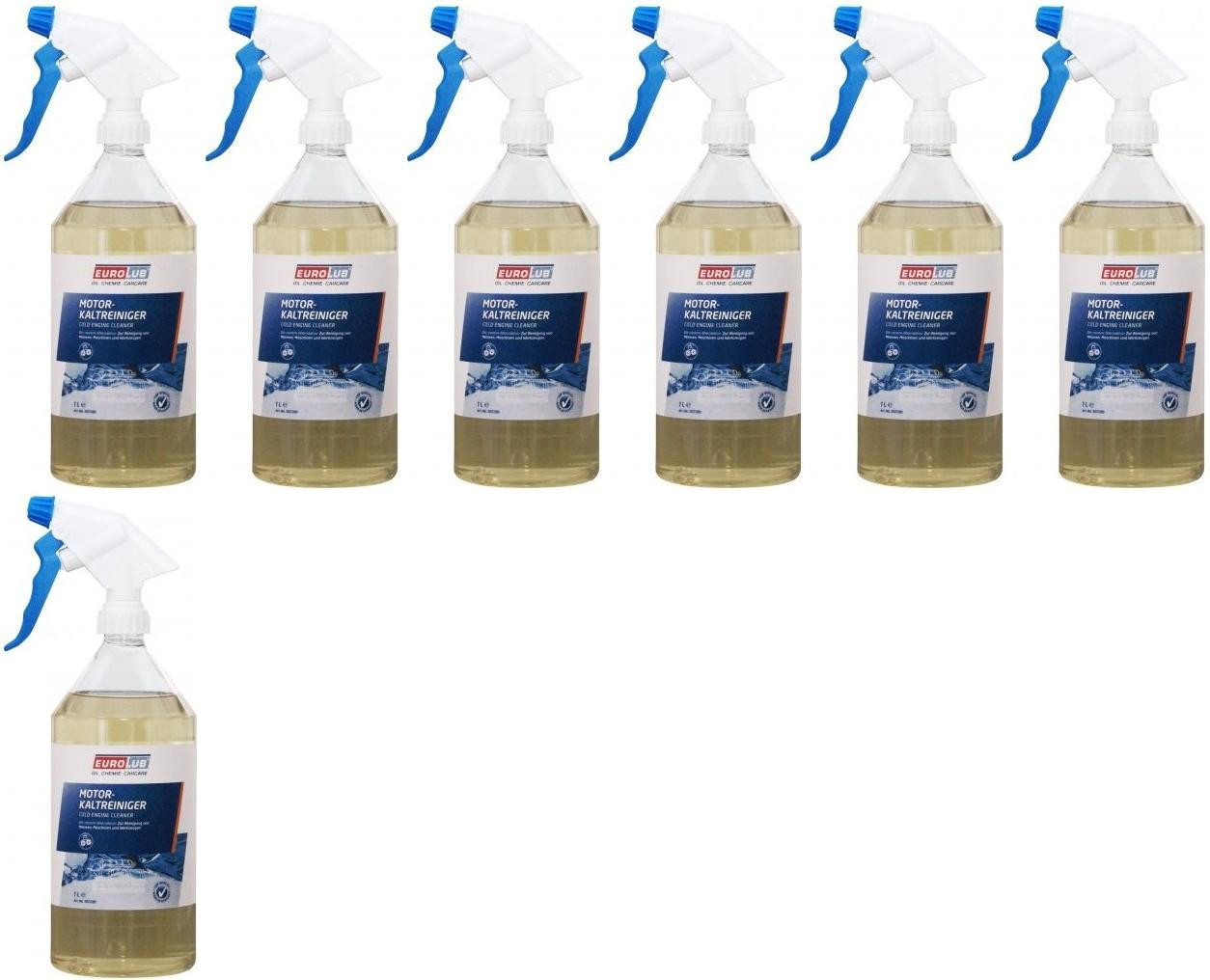 EUROLUB Motorkaltreiniger 7x 1l = 7 Liter