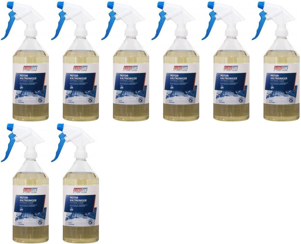 EUROLUB Motorkaltreiniger 8x 1l = 8 Liter