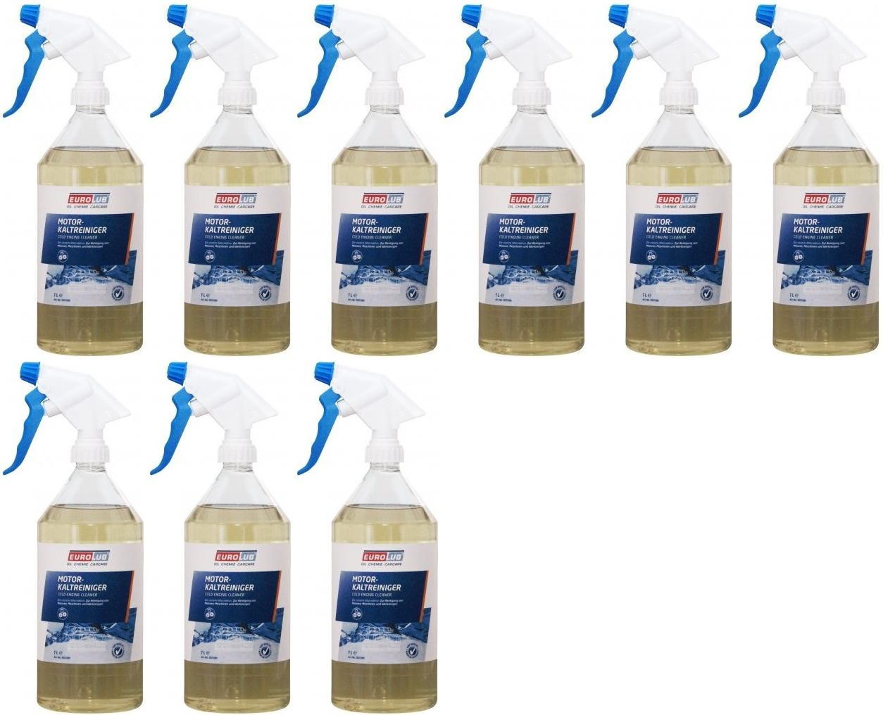 EUROLUB Motorkaltreiniger 9x 1l = 9 Liter